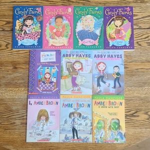 Lot of 10 Girls Books